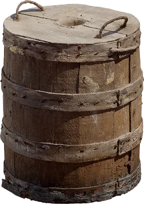 old wooden carafe 001 — Descargar