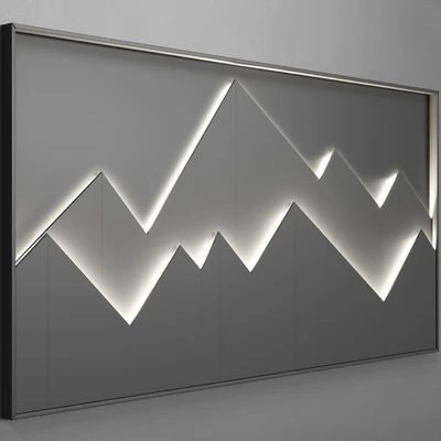 Mountains wall panel — Ver 3