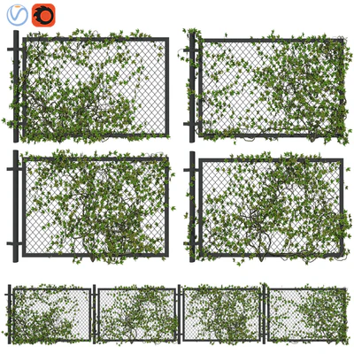 Fence with ivy v1 — Ver 1
