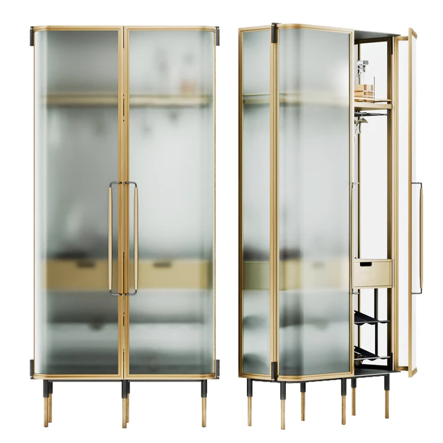 Wine cabinet/showcase. New Format, Plano — Descargar
