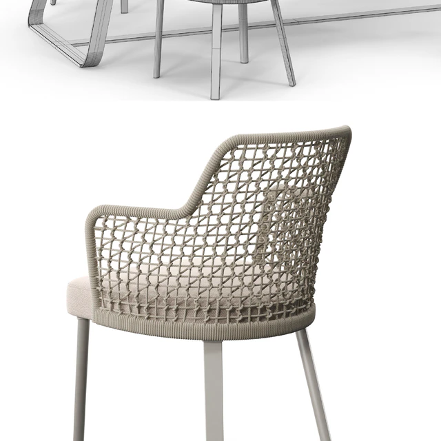 Varaschin Emma chair set — Descargar