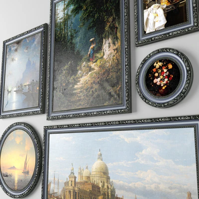 Set of classic paintings — Ver 3