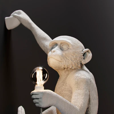 The Monkey Lamp Hanging Version Right — View 3