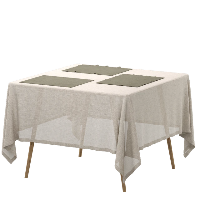 Set of linen tablecloths — Descargar