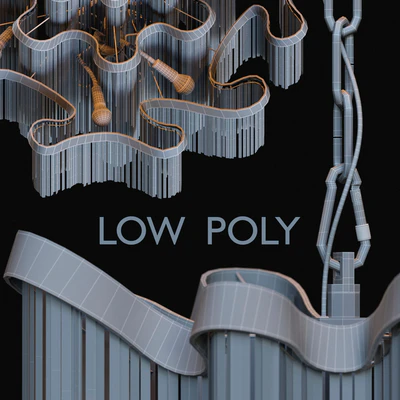 Terzani Stream Chandelier — Вид 3