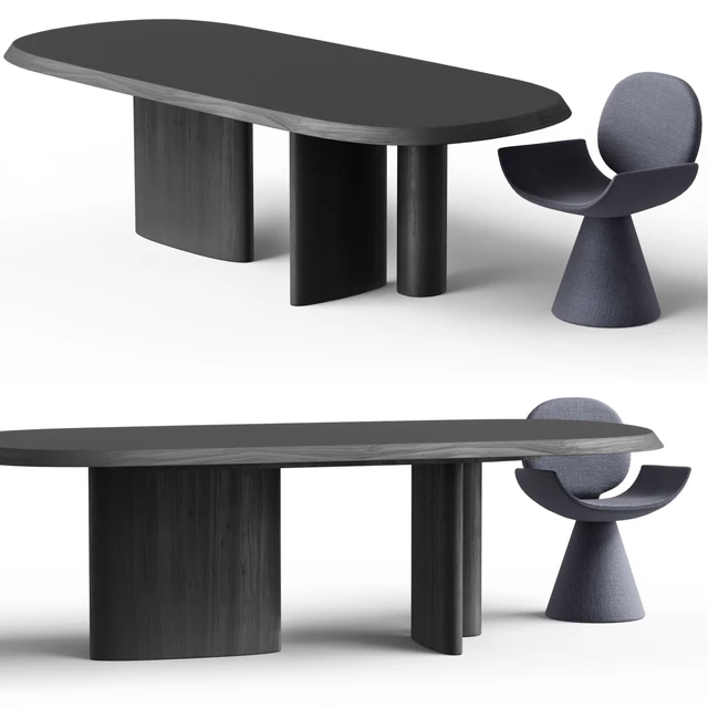 Padiglioni table and Youpi chair by BONALDO — Descargar
