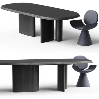 Padiglioni table and Youpi chair by BONALDO — Ver 5