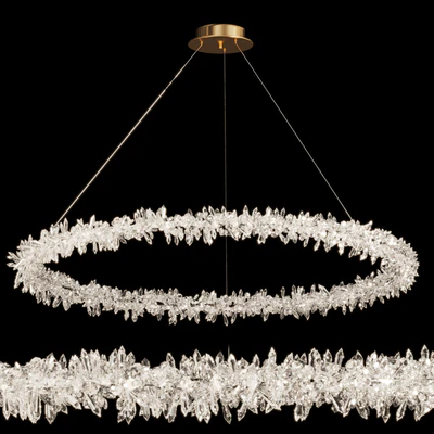 Crystal ring chandelier SIBYL XL — Ver 1