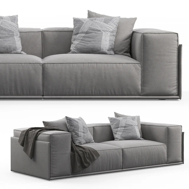Roland 2-seat Sofa by Doimo Salotti — Скачать