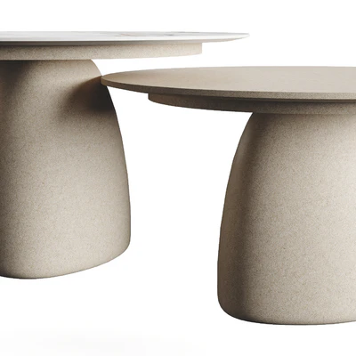 Poliform MONOLITH 2023.2 Circle One Table — Ver 6