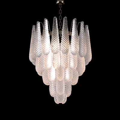 Italian Murano Petals Chandelier — Ver 3