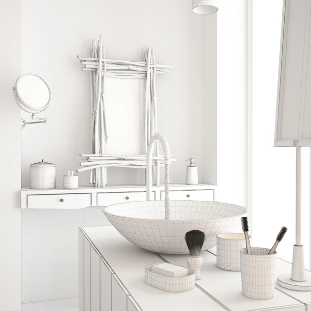 Furniture with the decor for bathrooms — Descargar