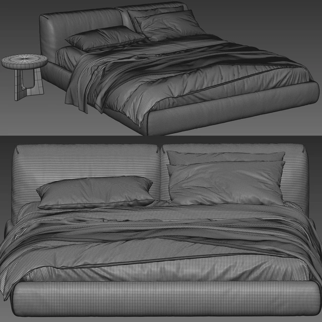 Bed Bolton Poliform — Скачать