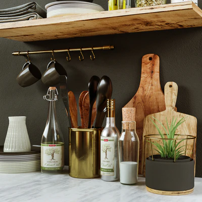 Kitchen Decorative set 038 — Ver 3