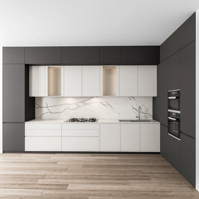 Kitchen Modern - Black and White 41 — Ver 1