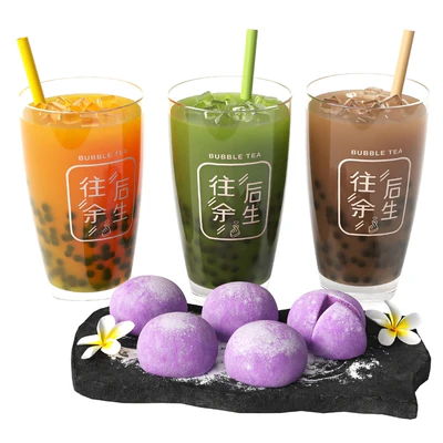 Bubble tea and Moti dessert — Ver 2