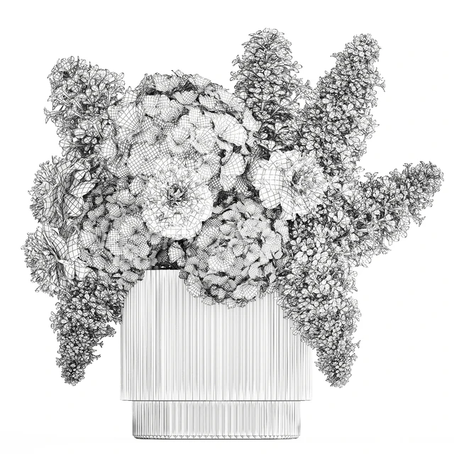 Flower bouquet. Set 433. — Descargar