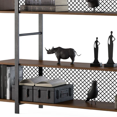 Wood and Metal Rack — Ver 3