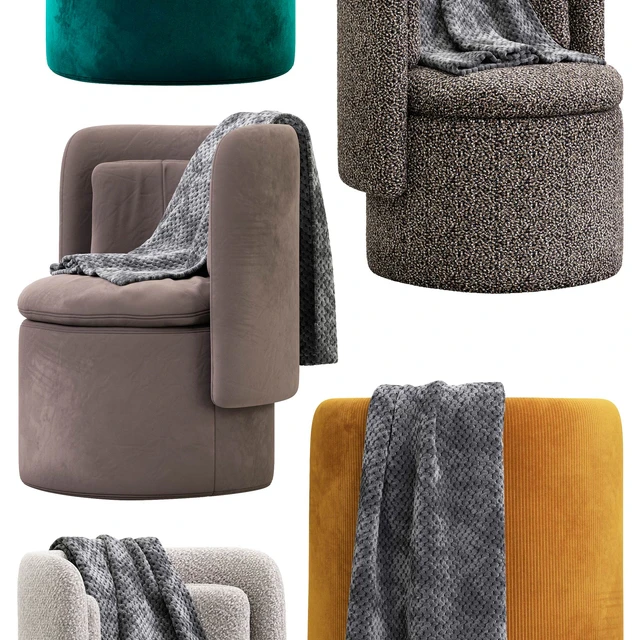 Group cocktail chair Philippe Malouin for SCP — Descargar