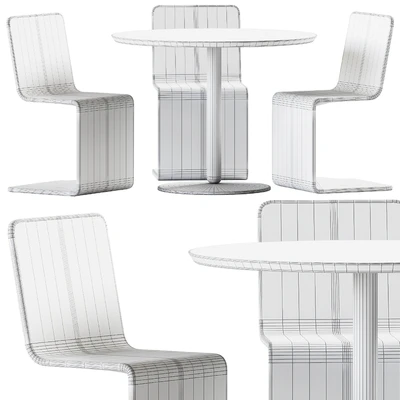 Table Balance by Calligaris and Outdoor Chair Roger By bellitalia / Садовая мебель — Вид 3
