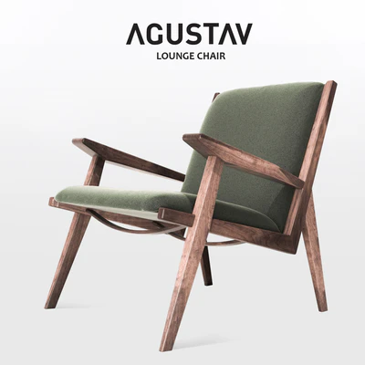 AGUSTAV lounge chair — Ver 1