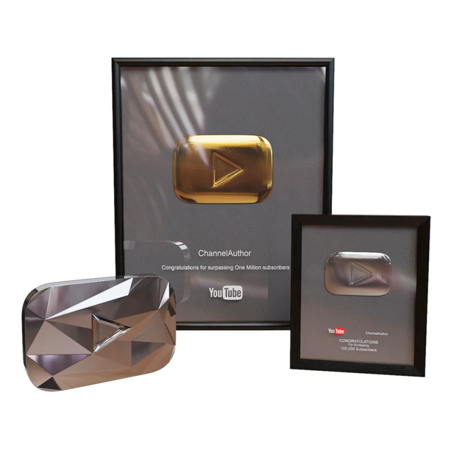 YouTube Play Buttons Decorative Set — Descargar