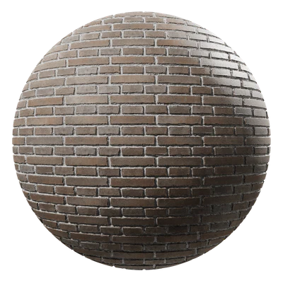 sandfaced english bond brick wall texture gray — View 1