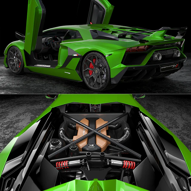 Lamborghini Aventador SVJ — Descargar
