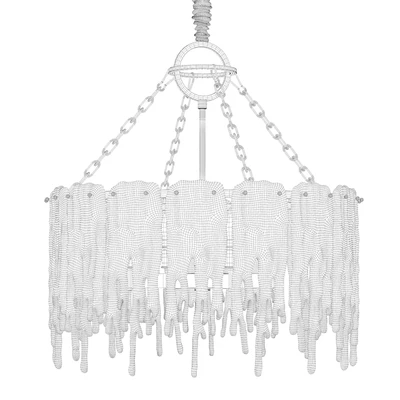 Chandelier with ice plates SPRING  Ø60 — Вид 4