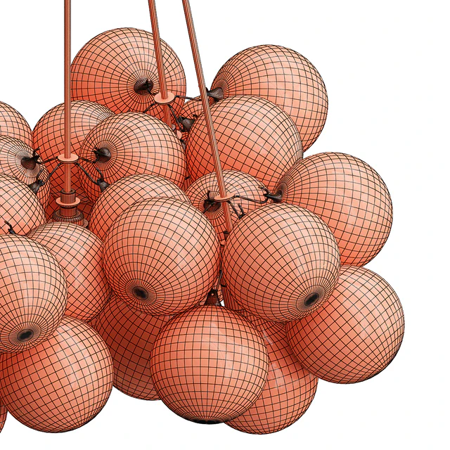 Frosted bubble chandelier — Descargar