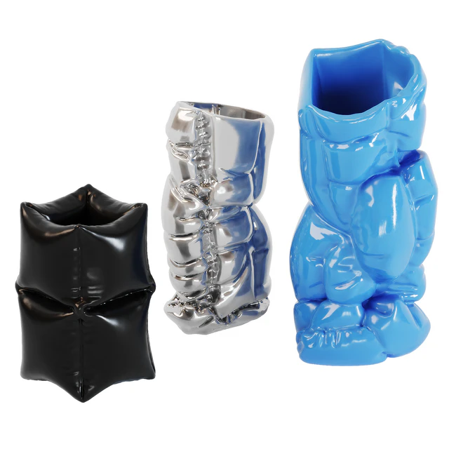 Puffer Vases – ABS Plastic by Gast Studio — Скачать