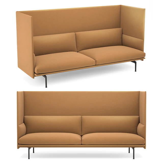 Muuto Outline Highback Sofa — Descargar
