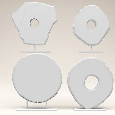 Chista Old Stone, figurine, stone, decor — Ver 3