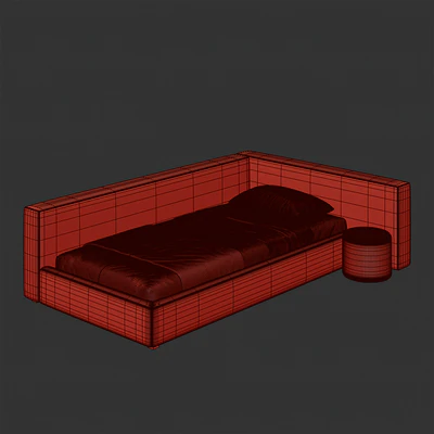 The bed in the children's room BOCA MINI BED 001 — View 6