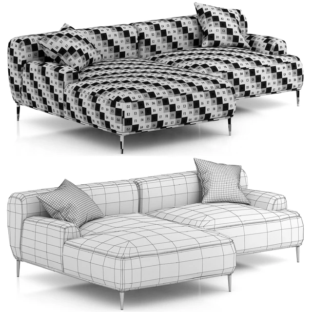 Dantone Home Диван Альби угловой — Скачать
