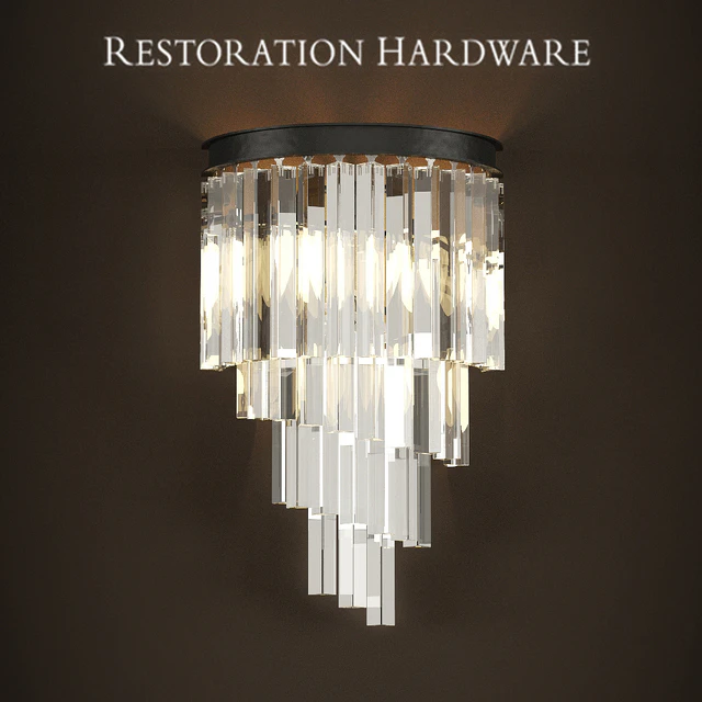 RH Бра HELIX GLASS SCONCE — Скачать