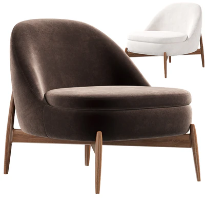 Sendai Easy Chair by Minotti, кресла — Вид 3