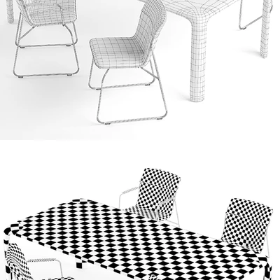 Leolux Ditte chair set — Ver 3