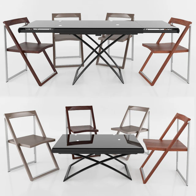 Table DAKOTA chair SKIP Calligaris — Descargar