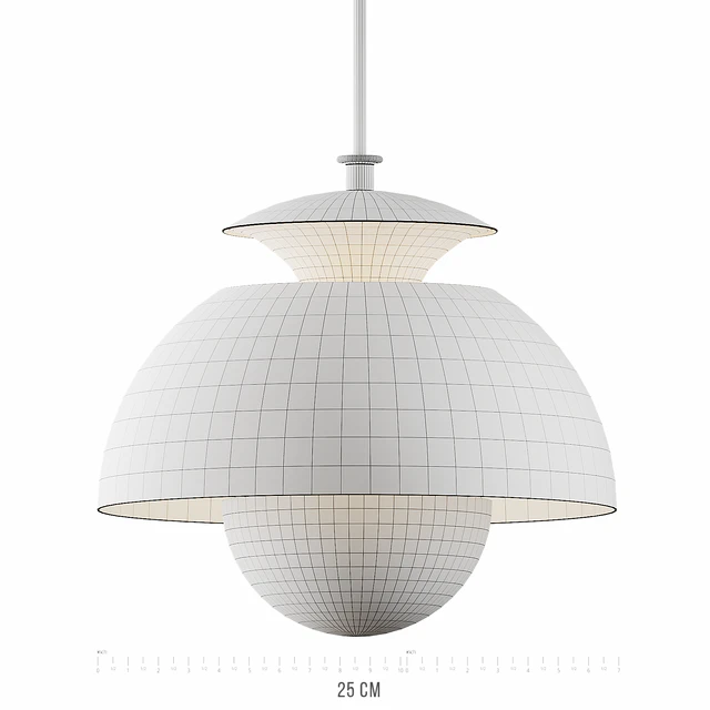 Macaron Metal Pendant Lamp — Descargar