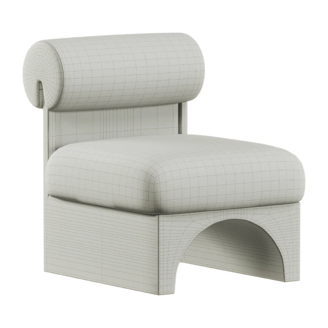 Velvet Pamela Accent Chair — Descargar