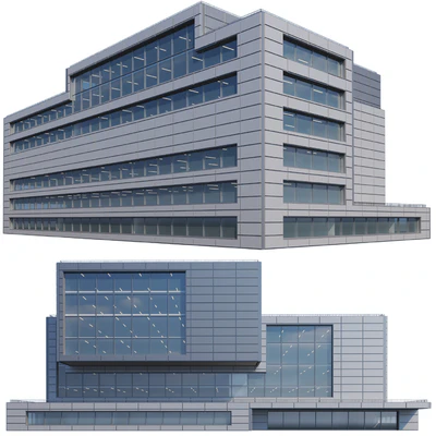 Modern building 0002 — Вид 4