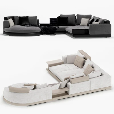 Minotti connery modular sofa — Ver 6