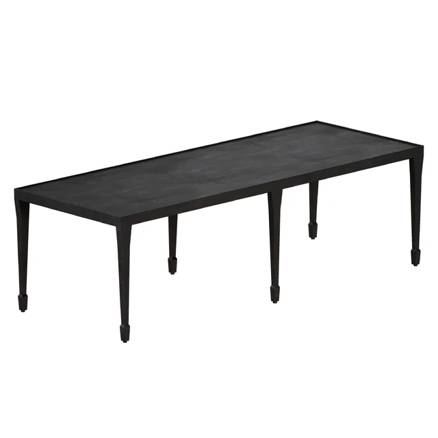 Silviano Rectangular Iron Coffee Table (Crate and Barrel) — Descargar