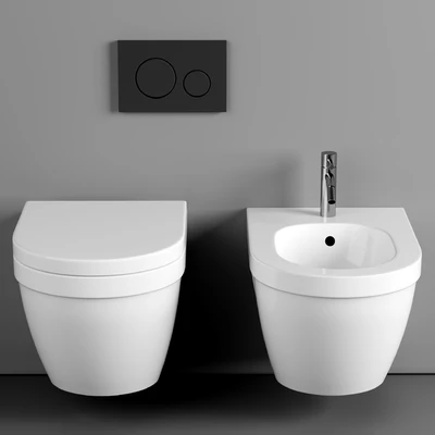 Wall hung toilet bowl VitrA S50 7740B003-0075 rimless — Ver 2