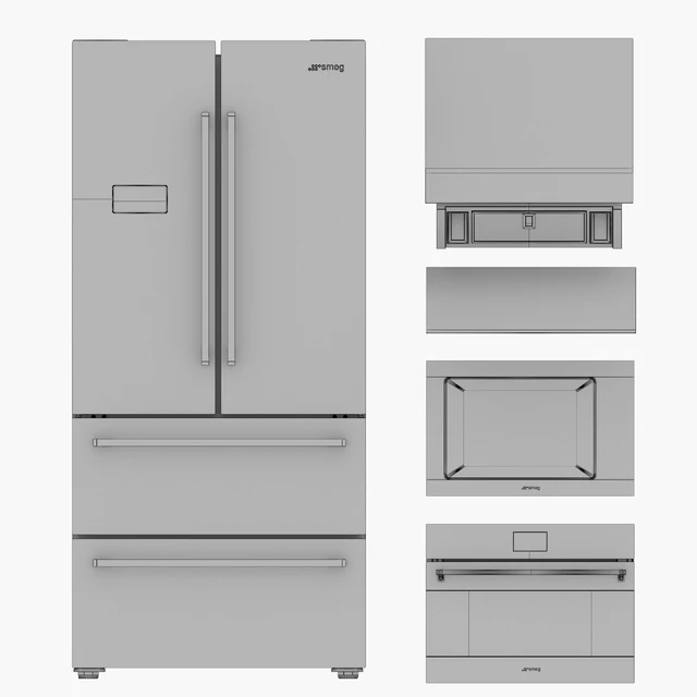 Набор кухонной техники Smeg 5 — Скачать