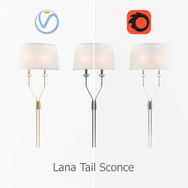 Lana Tail Sconce, Circa ligting — Скачать