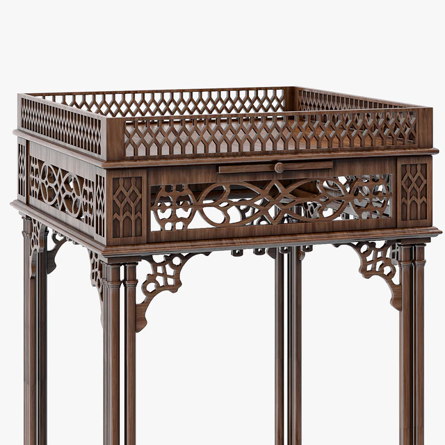 Jonathan Sainsbury Chippendale Fret Bedside Table — Descargar