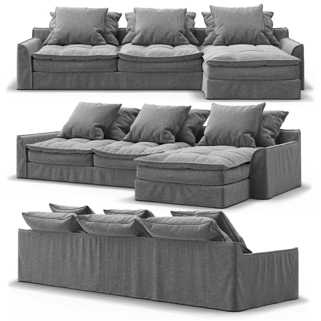 Furninova Sake LC sofa in 3 colors — Descargar