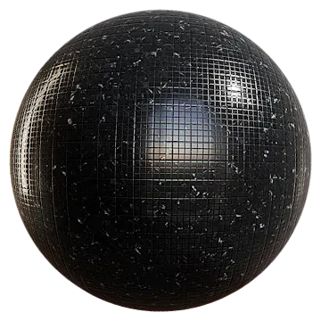 nero marquina marble mosaic tiles 001 — Descargar